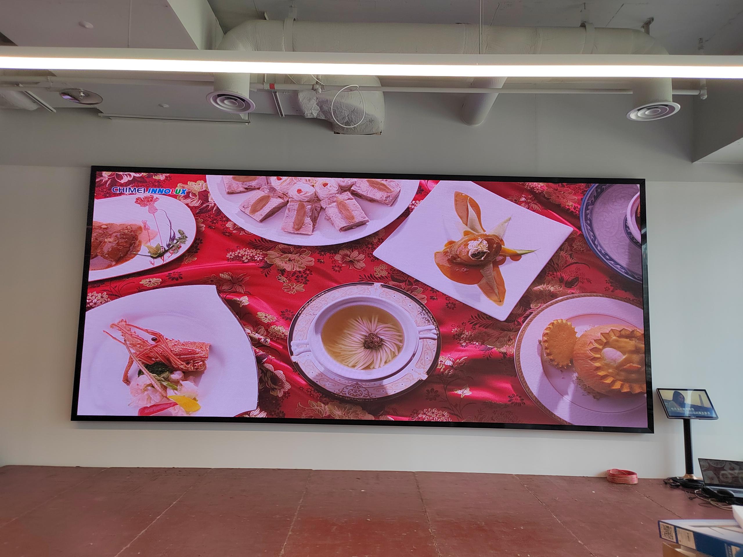 深圳南山展會展廳LED顯示屏P2.5高清顯示！